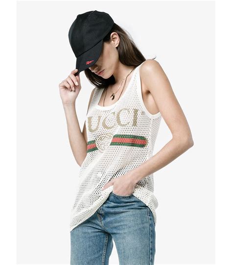 gucci tank top fake|Gucci bustier.